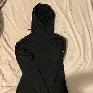 Black Nike Pro Dri Fit Cowl Neck